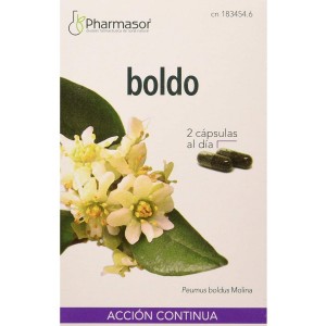 Boldo Accion Continua Soria Natural (30 Capsulas)