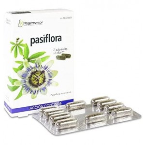 Pasiflora Accion Continua Soria Natural (30 Capsulas)