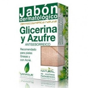 Sanasur Jabon Glicerina Azufre 100 Gr