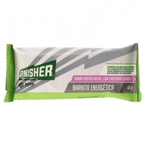 Finisher Barritas Energeticas - Frutos Rojos Con Chocolate Blanco (20 Barritas)