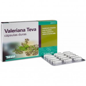 Valeriana Teva 200Mg 60 Caps Duras
