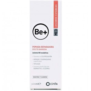 Be+ Pomada Reparadora Efecto Barrera (1 Envase 100 Ml)