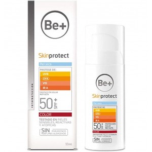 Be+ Skin Protect Piel Seca Spf50+ (1 Envase 50 Ml Color)
