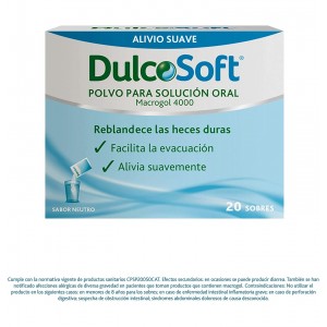 Dulcosoft Polvo Para Solucion Oral (20 Sobres)