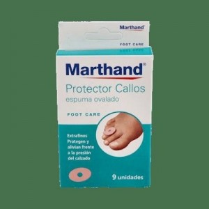 Marthand Protector Callos  Espuma Ovalado 9 U