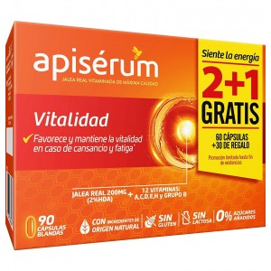Apiserum Vitam Caps Pack 3M