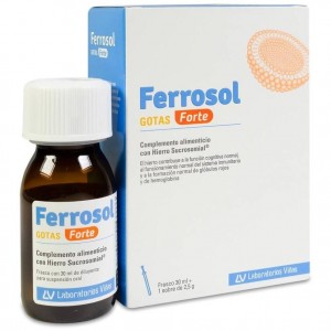 Ferrosol Gotas Forte, 30 Ml + Sobre 2,5 G