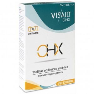 Toallitas Oftalmicas Esteriles Visaid Chx 14 Unids