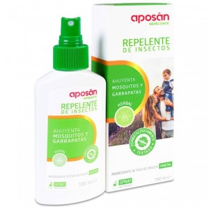 Aposán Repelente De Insectos Herbal, 100 Ml