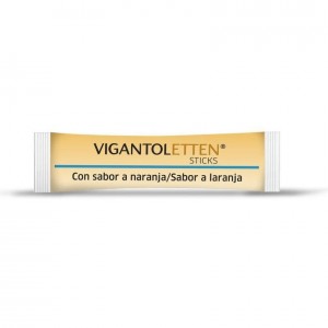 Vigantoletten 30 Sticks Sabor Naranja