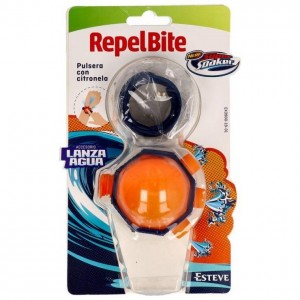Repel Bite Pulsera Con Citronela Lanza Agua 1Ud
