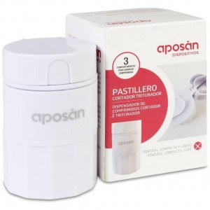 Aposán Pastillero Cortador Triturador, 1 Ud