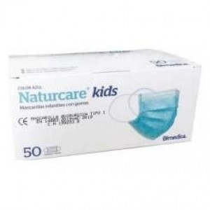 Naturcare Mascarillas Quirúrgicas Kids Tipo Ii 50Uds