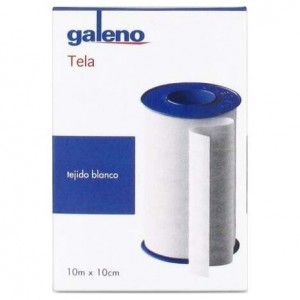 Galeno Esparadrapo Hipoalergénico Tela Blanco 10Mx10Cm