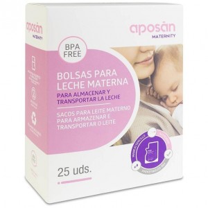 Aposan Bolsas Para Leche Materna Maternity 25Uds