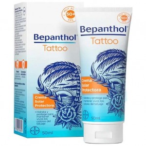 Bepanthol Tattoo Crema Solar Protectora Spf50+ 50Ml