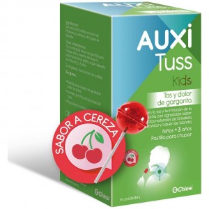 Auxi Tuss Kids Pastillas Para Chupar 6Comp