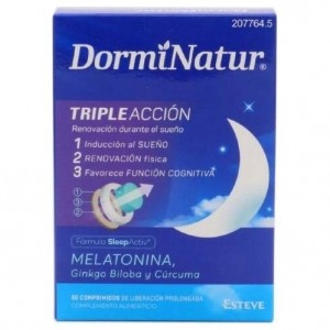 Dorminatur Triple Accion 30 Comprimidos