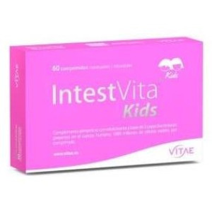 Vitae Intestvita Kids Complemento Alimenticio Masticable 60 Comprimidos