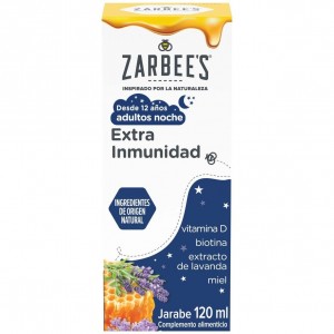 Zarbees Jarabe Adulitroo Noche Extra Inmunidad 120Ml