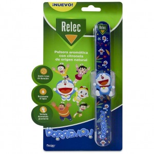 Relec Pulsera Doraemon Antimosquitos Infantil Con Citronella 1 U
