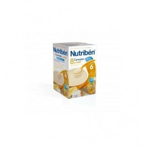 Nutriben 8 Cereales Y Miel C Leche Adaptada, 600 G. - Alter