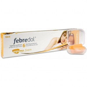 Febredol Tapones Oído Gomaespuma 6Uds