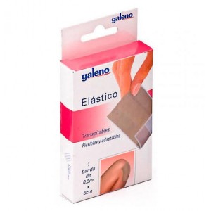 Galeno Tela - Aposito Adhesivo (Color Piel 0.5 M X 6 Cm Para Cortar)