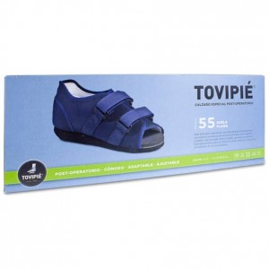 Tovipié Sandalia Post-Operatorio Azul Talla M Modelo 55, 1 Ud