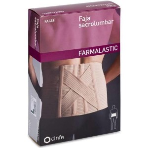 Faja Sacrolumbar - Farmalastic (Contorno Cintura  90-105 Cm Talla 2)