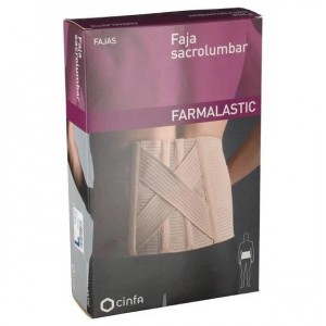 Faja Sacrolumbar - Farmalastic (Contorno Cintura 105-120 Cm Talla 3)