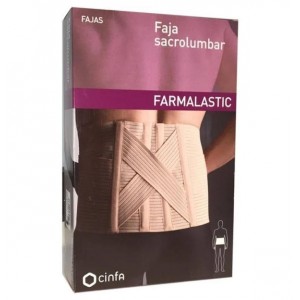 Faja Sacrolumbar - Farmalastic (Contorno Cintura 120-130 Cm Talla 4)