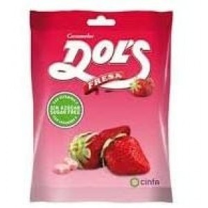 Dol'S Caramelos Sin Azucar (1 Envase 60 G Sabor Fresa)