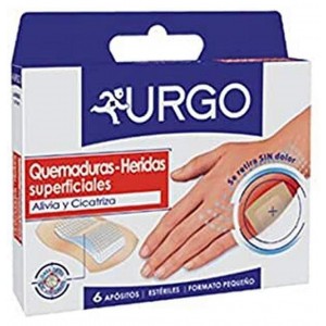 Urgo Quemaduras Heridas Superficiales (Pequeño 6 U)