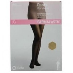 Panty Compresion Ligera - Farmalastic 40 Den (Talla Mediana Color Vison)