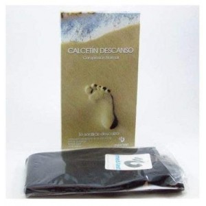 Calcetin Descanso Compresion Normal - Medilast Ref 300 (Talla Grande Color Negro)