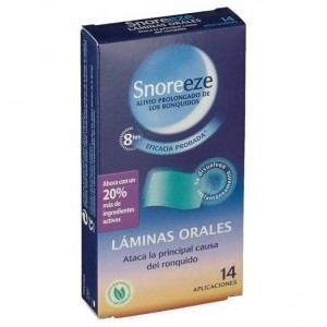 Snoreeze Laminas Orales (14 U)