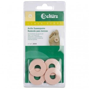 Blíster Schurz Anillos Durezas, 6 Unidades