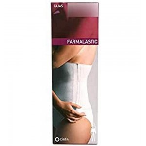 Faja - Farmalastic Algodon Velcro (1 Unidad Talla 1 Color Blanco)