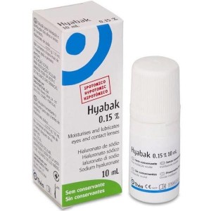 Hyabak 0.15% - Solucion Hidratante Lentes De Contacto (1 Envase 10 Ml)