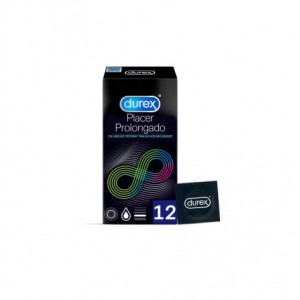Durex Placer Prolongado - Preservativos (12 Unidades)