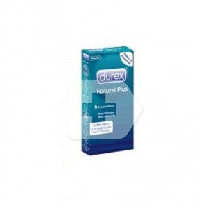 Durex Natural Plus - Preservativos (6 Unidades)