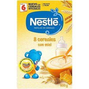 Nestle Papilla 8 Cereales Con Miel (1 Envase 600 G)