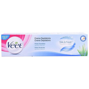 Veet Pure Crema Depilatoria Piernas Y Cuerpo Piel Sensible 200Ml