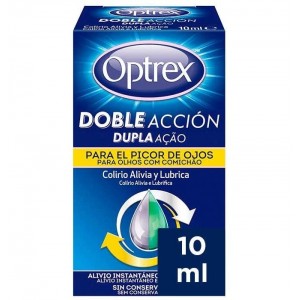 Optrex Colirio Doble Accion Para Picor De Ojos (10 Ml)