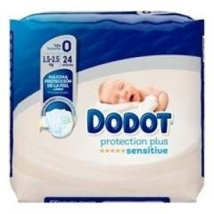 Dodot Sensitive R Nac 0 Hasta 2,5Kg 24Ud