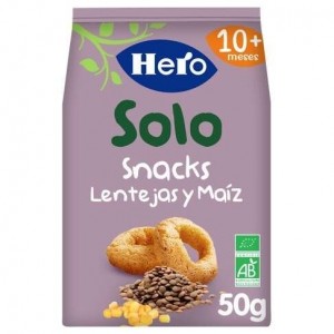Fater Hero Solo Snacks Lentejas Y Maiz Eco 50G