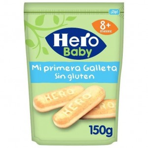 Hero Baby Mi Primera Galleta Sin Gluten, 150 G