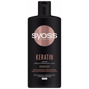 Syoss Keratin Champú Cabello Encrespado Y Seco 440Ml