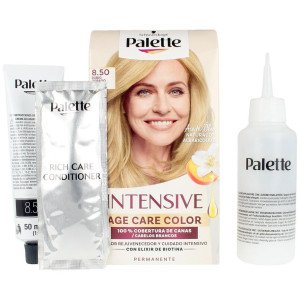 Palette Age Care Color Tinte 8.5-Rubio Dorado 1 U